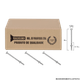 ParafusoFrancescomPorcaSextavada14X312Caixacom100Un0005415
