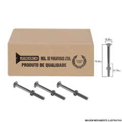 ParafusoFrancescomPorcaSextavada516X3Caixacom100Un0004544